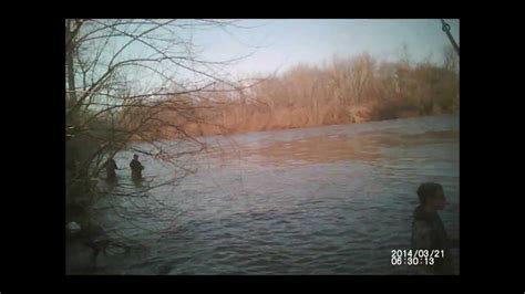 Berrien Springs dam steelhead fishing - YouTube