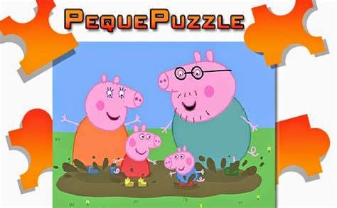 Peppa Pig family jigsaw puzzle game | Peppa Pig Online games