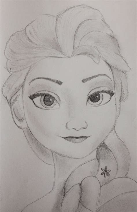 Easy Pencil Drawings Of Disney Princesses