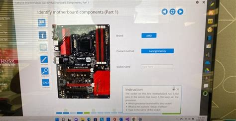 Solved Identify motherboard components (Part 1) Drand | Chegg.com