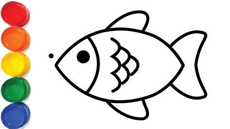 How To Draw A Small Fish at Drawing Tutorials