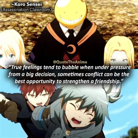 17+ Powerful Assassination Classroom Quotes (Images + Wallpaper) | Assassination classroom, Koro ...