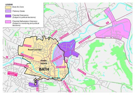 Cabinet approves Bath clean air zone with cars exempt from being ...