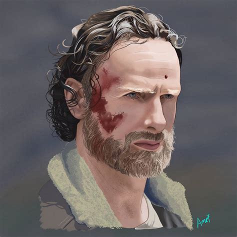 Rick Grimes fanart by AmeiArts on DeviantArt