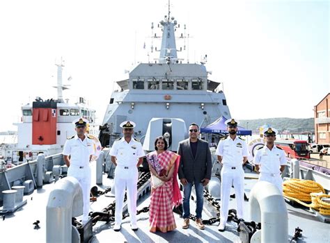 Indian Navy patrol vessel visits South Africa - defenceWeb