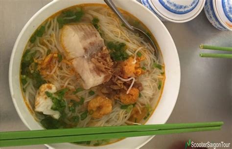 Chau Doc Rice Noodle Soup with Fish - a Speciality foods in Mekong ...