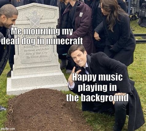 Grave Meme Template