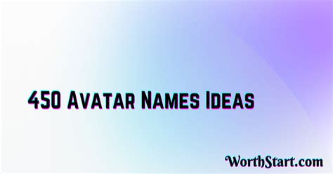 450 Unique Avatar Names Ideas For You