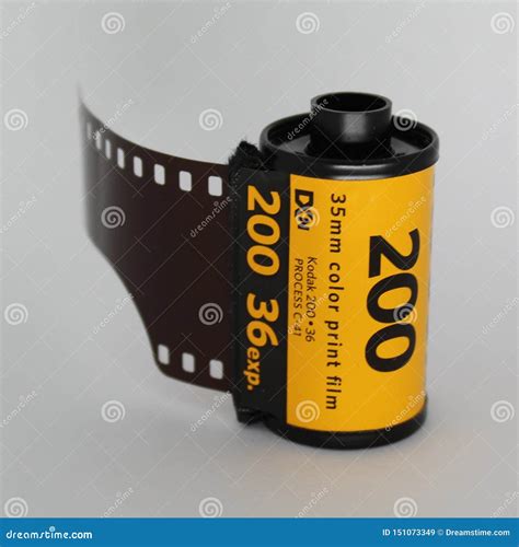 Kodak 200 - 36 Analog Film editorial stock image. Image of color - 151073349