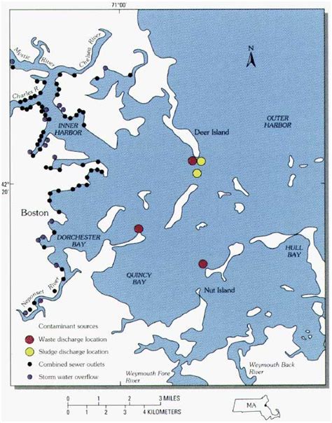 Figure 1 - The Legacy of Contaminated Sediments in Boston Harbor - USGS Fact Sheet