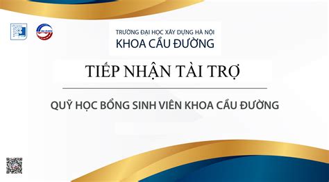 Cựu sinh viên K42CĐ ủng hộ Qũy học bổng sinh viên - Khoa Cầu Đường - HUCE