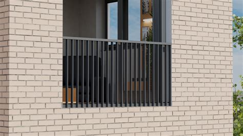 Prefabricated Aluminium Modern Juliet Balcony Specification » AliDeck