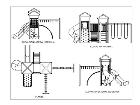 Resignación casamentero Multiplicación playground cad block hardware ...