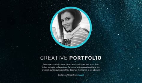 Graphic Designer Portfolio Cover Page