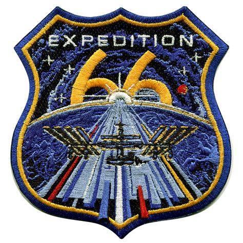 ISS Expedition 66 Patch/Sticker (Up: Maurer - Back: Pesquet) - Raumfahrt-Shop - Original ...