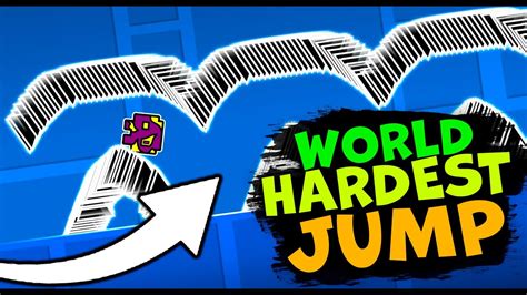 WORLD HARDEST JUMP 100% ! Geometry Dash - YouTube