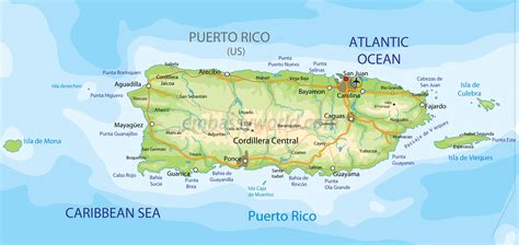 Map Of Puerto Rico Printable - Printable Word Searches