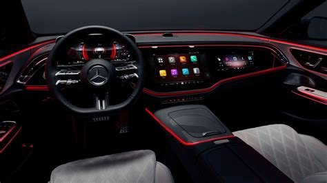 Mercedes-Benz Unveils the New E-Class Interior