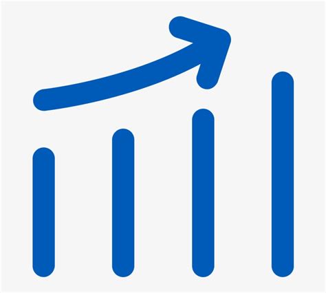 Icon Of Line Graph Going Up With Up Arrow - Chart Transparent PNG - 700x700 - Free Download on ...