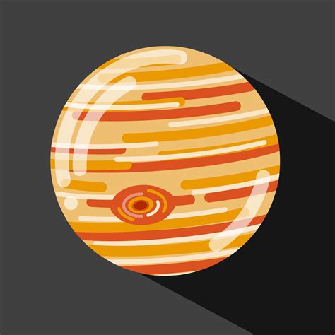 Minimal JUPITER Wallpaper Design / illustration art / vector art ...