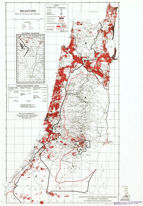 Jewish Land Ownerships in Mandate of Palestine, 1945, overlaying on top of the 1948 UN partition ...