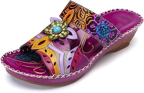 Women's Cute Fashion Flower Bohemian Non-slip Orthopedic Sandals