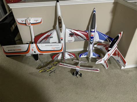 My hangar so far! : r/RCPlanes