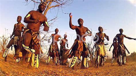 People Dancing In Africa