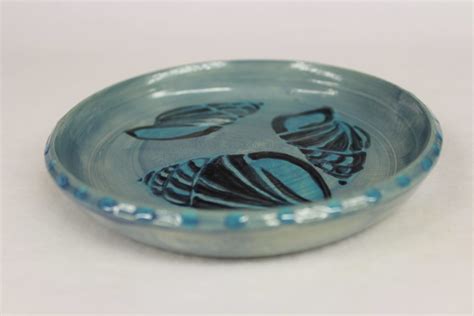 Seashell Serving Dish in Soft Blue | Wild Crow Farm