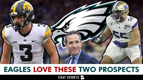 Eagles Draft Rumors: Philadelphia LOVES Cooper DeJean & Troy Fautanu ...