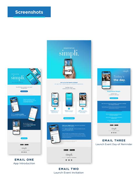 Digital Marketing: Simpli Email Campaign on Behance | Email marketing template design, Email ...