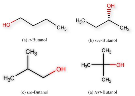 ️ Wie unterscheiden sich die Isomere von Butanolen? – butan verbrennung ...