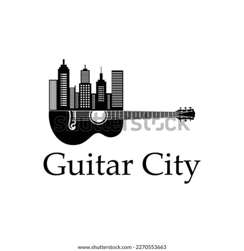 Guitar City Logo Vector This Image Stock Vector (Royalty Free) 2270553663 | Shutterstock