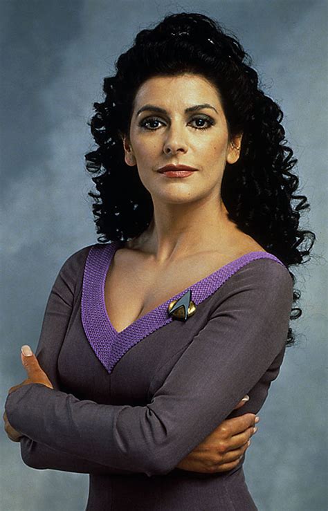 Star Trek - Marina Sirtis - Deanna Troi - Character profile - Writeups.org