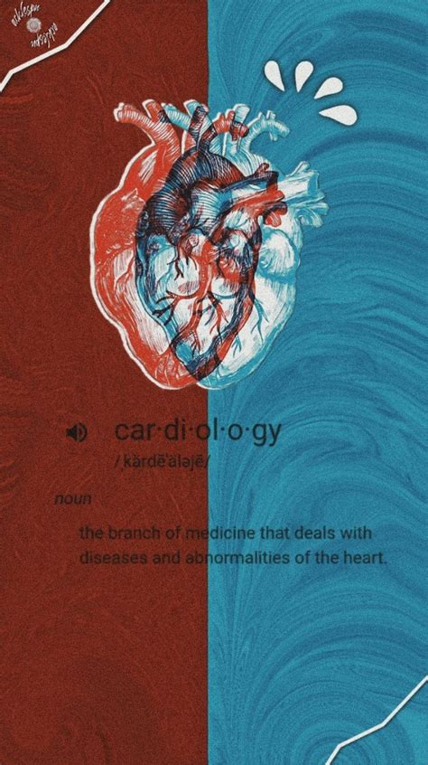 🖤ཻུꦿ Lockscreen Dictionary Cardiology | Ilustração de coração, Tatuagem ...