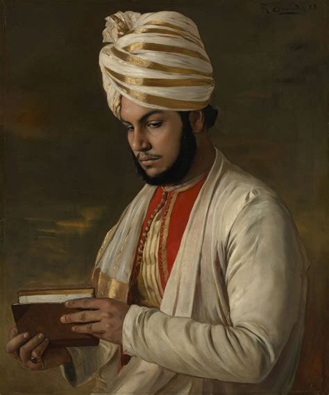 The Munshi Abdul Karim (1863-1909) Painting | Rudolph Swoboda Oil ...