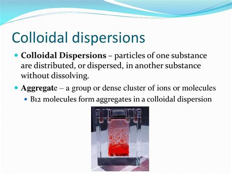 PPT - Solutions and Colloidal Dispersions PowerPoint Presentation, free ...