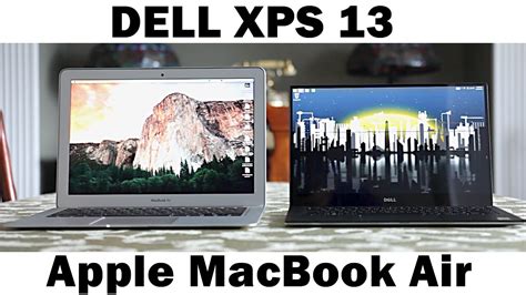 Dell XPS 13 Vs 13" MacBook Air - Ultimate Ultrabook Comparison - YouTube