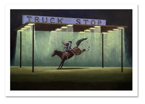 Midnight Cowboy - 34" x 24" Print - Kevin Chupik