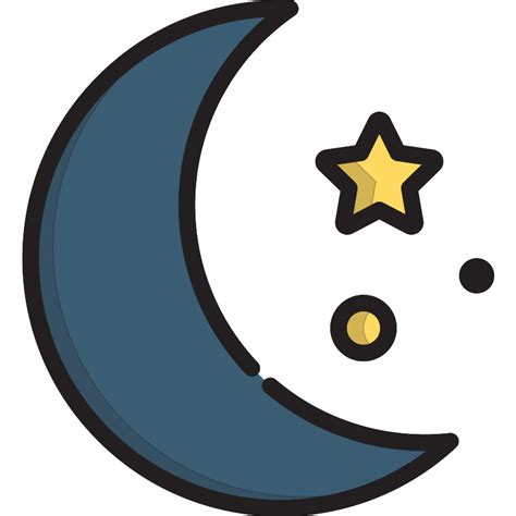 Moon Night Vector SVG Icon - SVG Repo