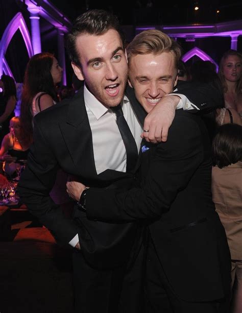 Matthew Lewis and Tom Felton Might Not Be Wizards, but Their Friendship ...