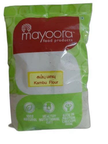 Mayoora Bajra Organic Kambu Flour, Powder, 500gm at Rs 48/packet in Chennai