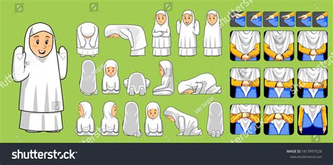 Step By Step Performing Salah Prayer Stock Vector (Royalty Free) 1813997528 | Shutterstock