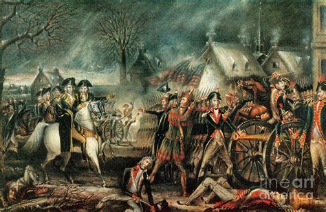 The Battle Of Trenton 1776 Photograph by Photo Researchers