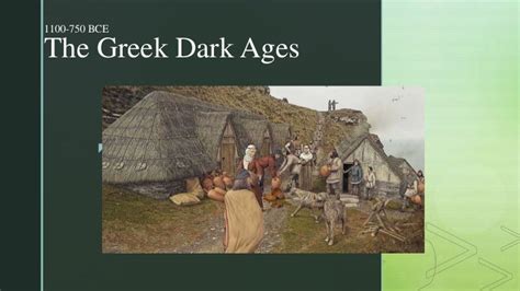 The Greek Dark Ages