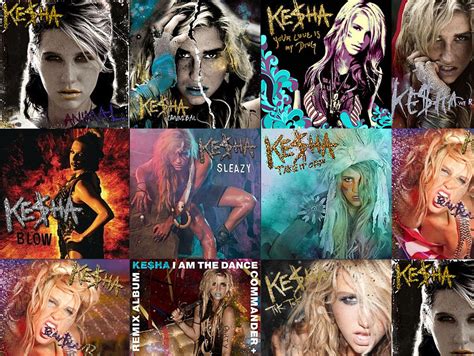 Album Cover Collage - Ke$ha Photo (33179938) - Fanpop