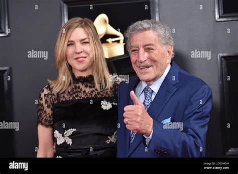 Tony Bennett attends the 61st Annual GRAMMY Awards at Staples Center on ...