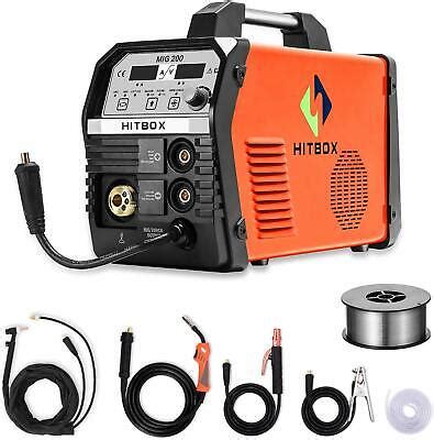 MMA Lift TIG MIG Welder Inverter 200A 220V Gas MAG Gas Gasless Welding ...