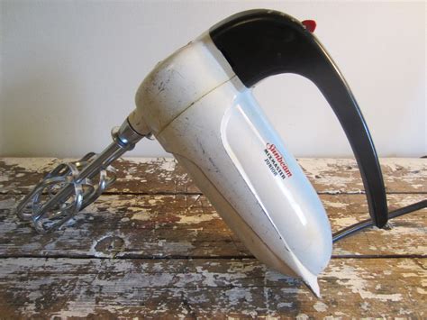 Vintage Hand Mixer Sunbeam Mixmaster by VintageShoppingSpree