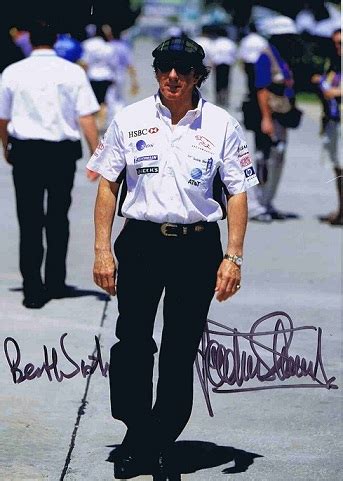 Jackie Stewart Autograph Examples